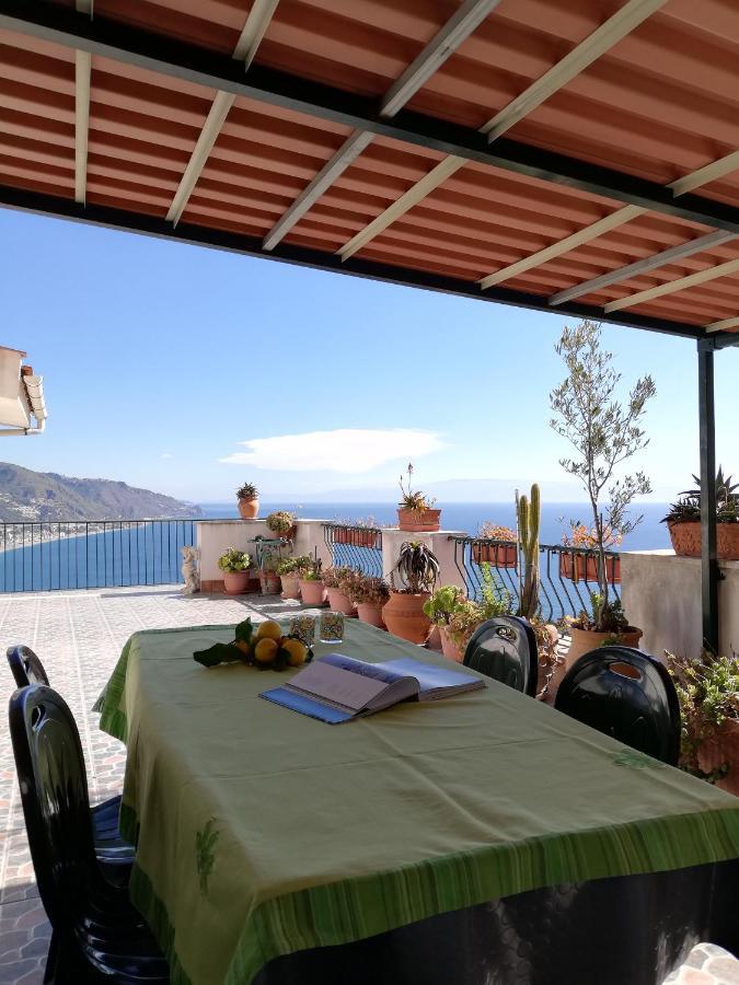 Il Normanno, Appartamento Con Panorama Mozzafiato Taormina Eksteriør billede